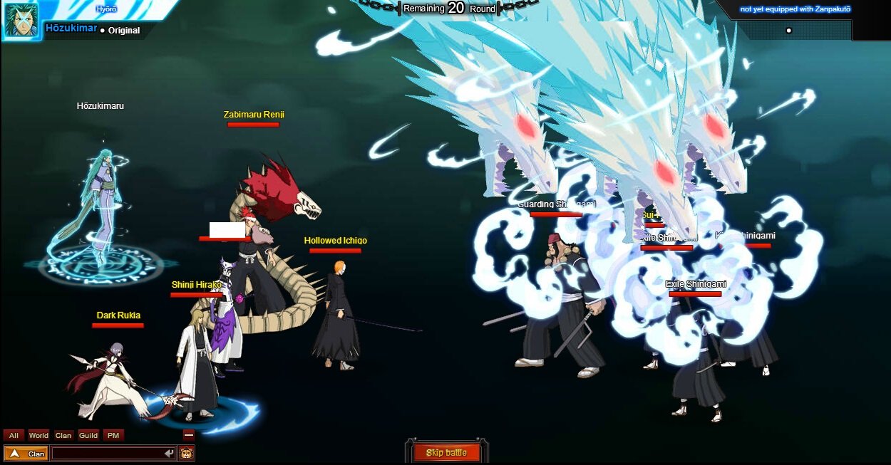 Bleach RPG Online  A new free browser game based on Bleach!